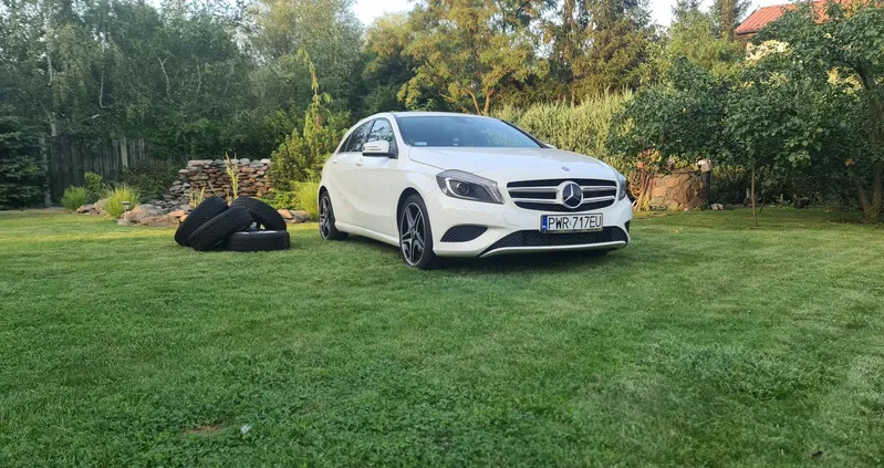 mercedes benz Mercedes-Benz Klasa A cena 46500 przebieg: 219811, rok produkcji 2012 z Września